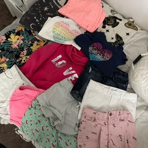 Bundle girls size 6 and 6/7 summer clothes